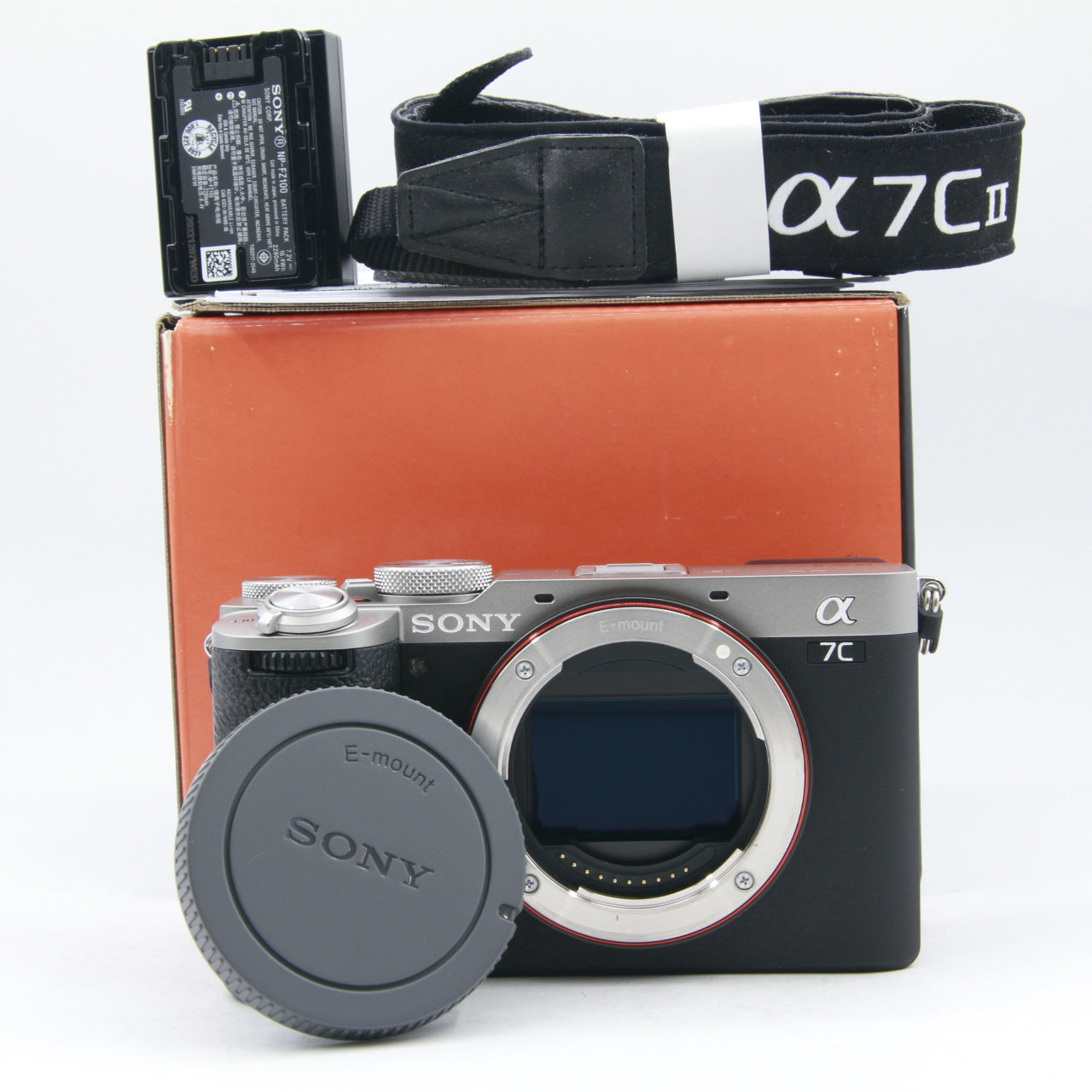 Sony a7C II Mirrorless Digital Camera Body Only (Silver) - Open Box Excellent Condition | Perfect for Travel Photography & Vlogging