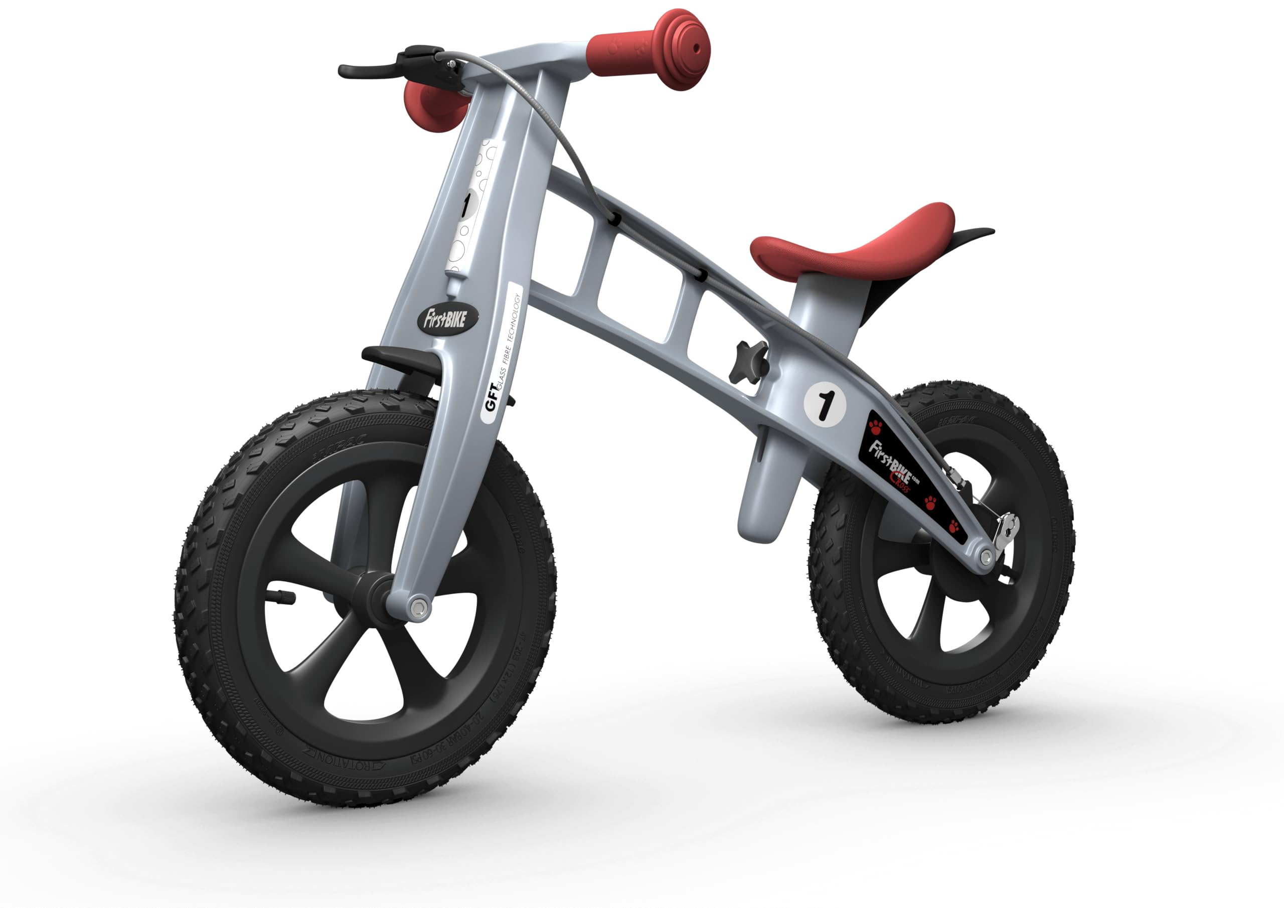 **Silver Kids Balance Bike with Hand Brake for Toddlers Ages 2-5 | 32.7