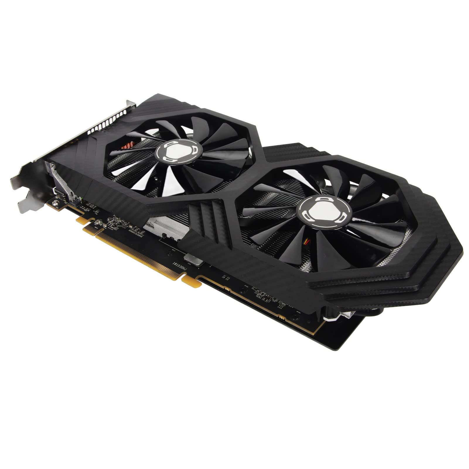 RX590 8GB GDDR5 256-bit Gaming Graphics Card with Dual Fans - VR Ready, DirectX 12 & OpenGL 4.5 Support, PCI Express 3.0 x16 - HDMI, DisplayPort & DVI-D Outputs for PC Gaming, Video Editing & 3D Rendering