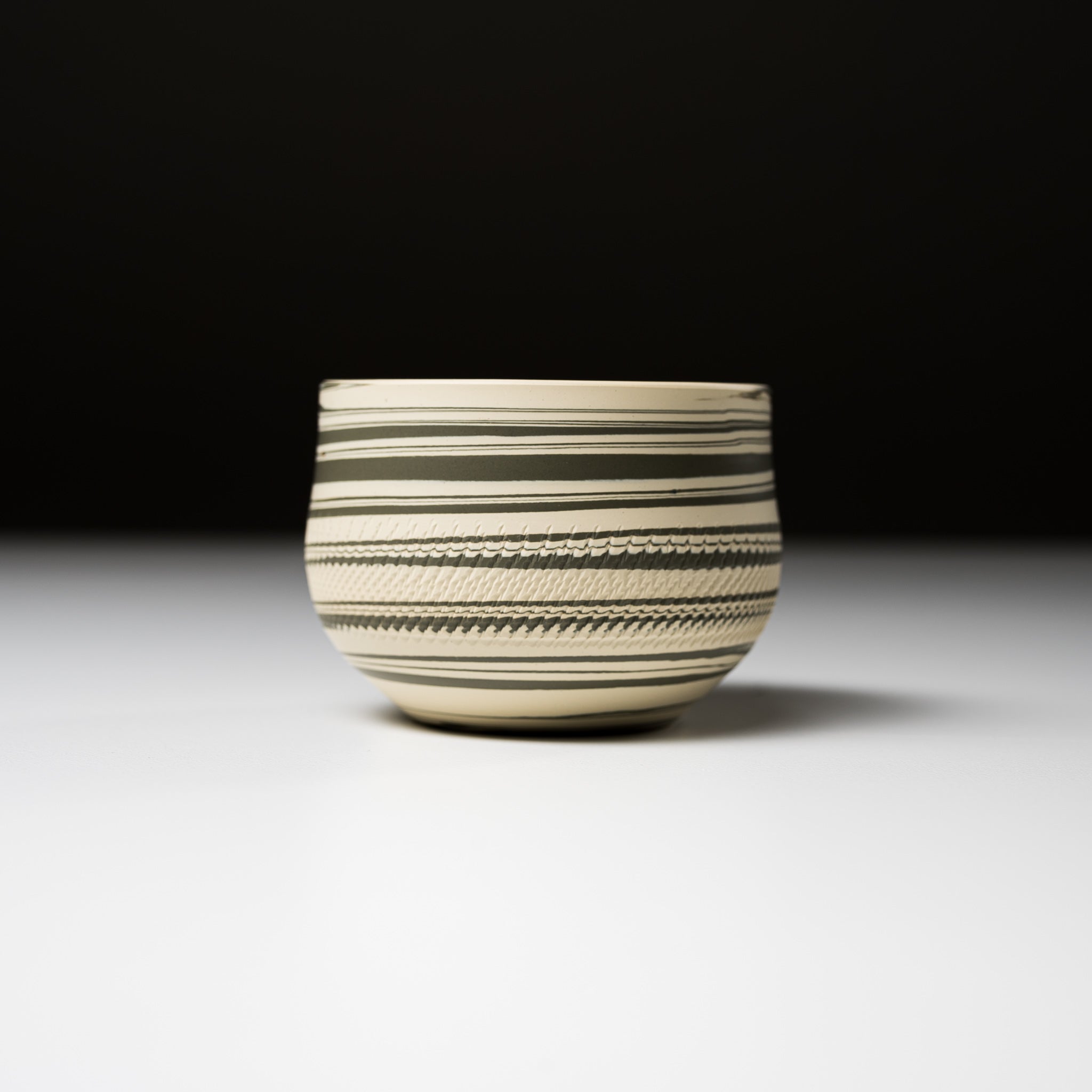 Premium Tokoname Japanese Tea Cup - 120ml Handcrafted Marble Ceramic - Perfect for Matcha, Sencha & Traditional Tea Ceremonies