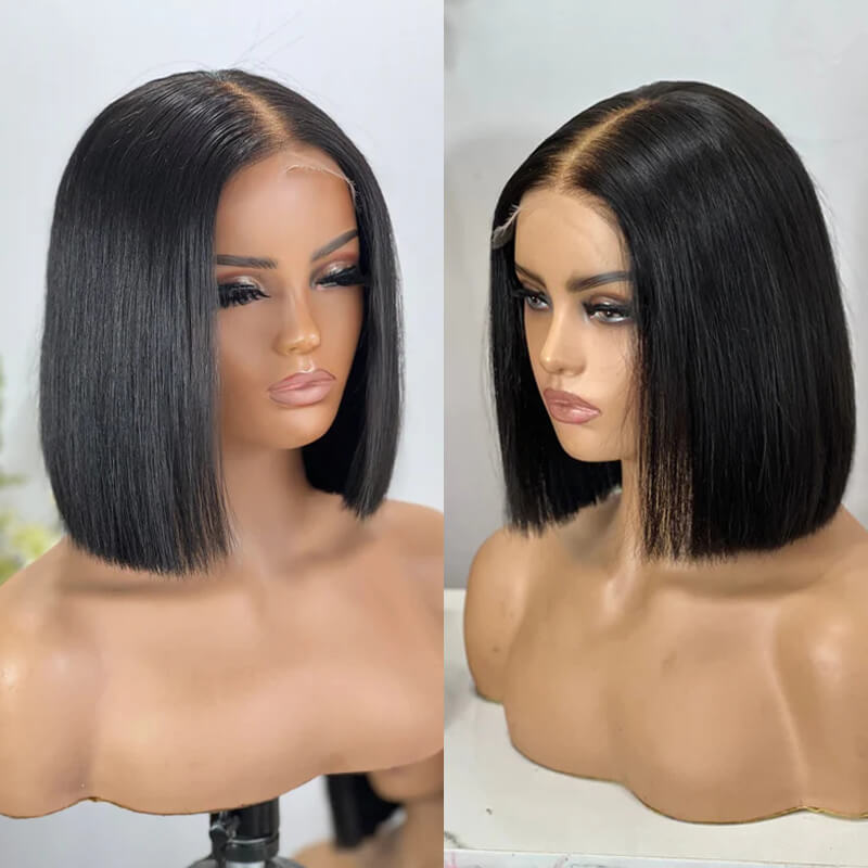 2 Pack Human Hair Wigs - 26