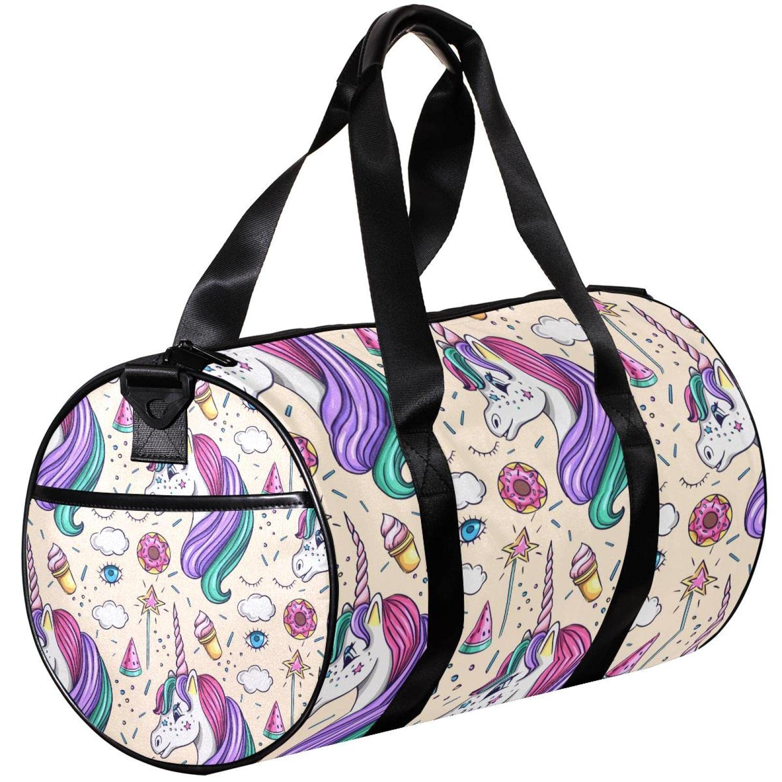 Unicorn Gym Duffle Bag for Women & Men - Workout & Sports