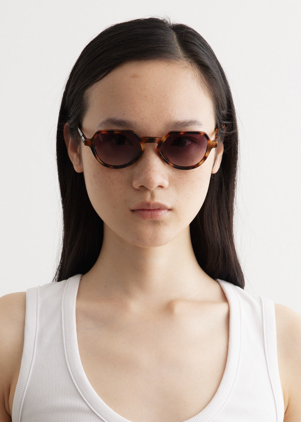 183 C2 Angular Sunglasses for Men & Women - Polarized UV Protection - Trendy Retro Square Frame - Perfect for Driving, Beach & Outdoor Activities