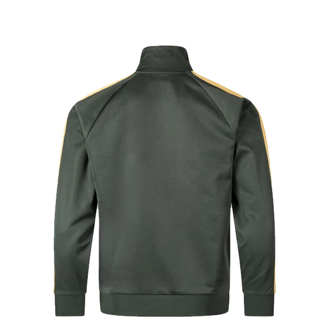 Two-Tone Track Jacket in Court Green - Stylish & Comfortable for Running, Gym & Casual Wear