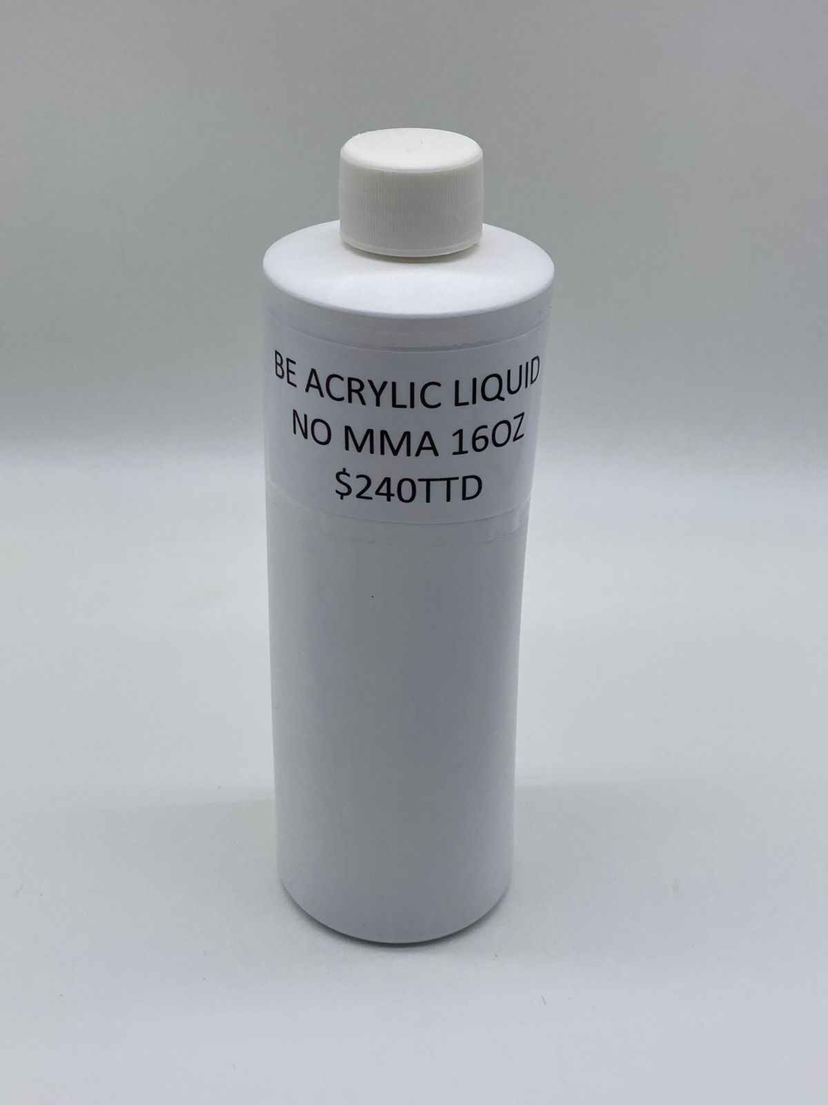 BE NO MMA Professional Acrylic Liquid for Nails - 16oz Bottle | Safe & Durable for Salon & DIY Nail Art | Perfect for Manicures, Pedicures & Nail Extensions