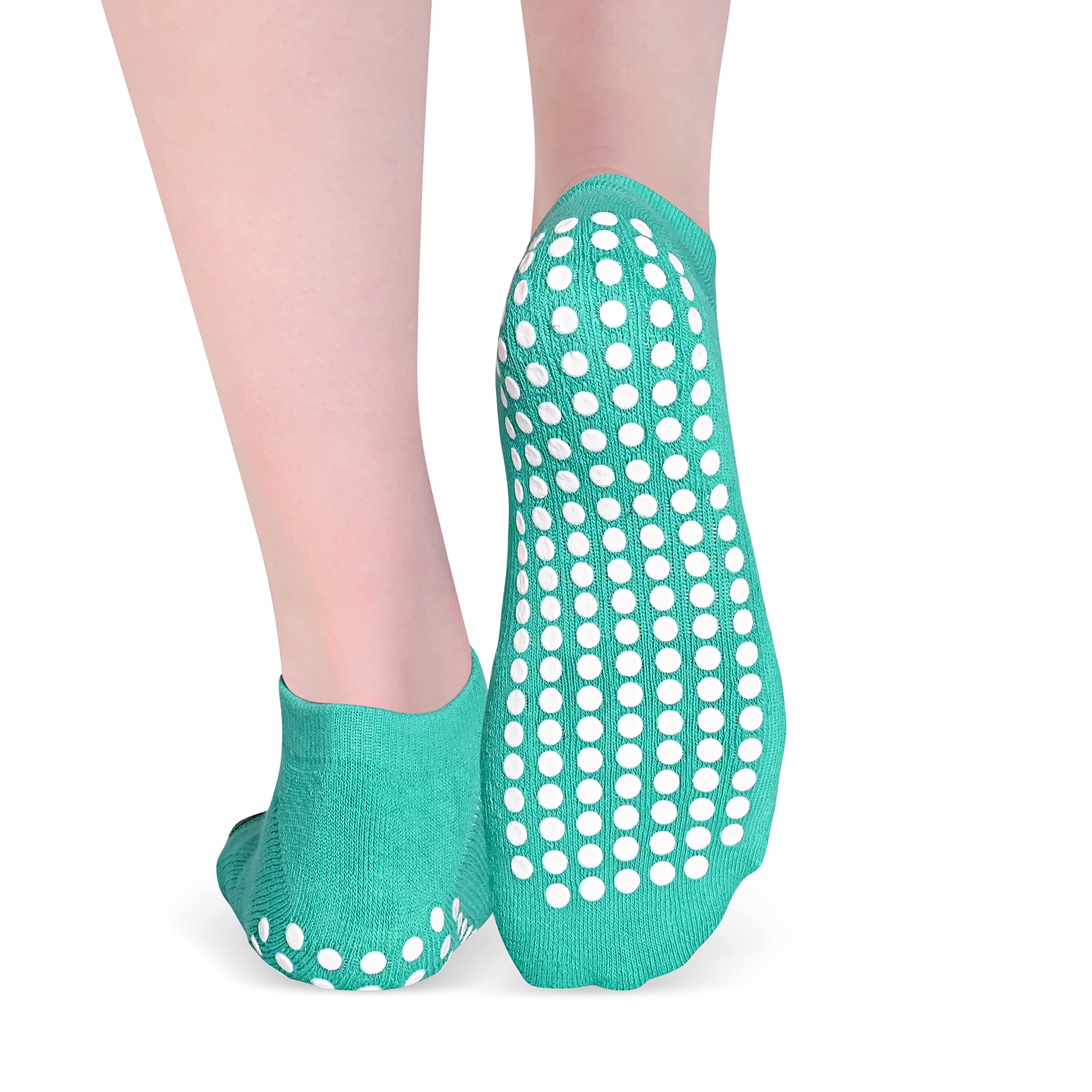 Non-Slip Sticky Grip Socks for Women - Perfect for Barre, Pilates, Lagree, Yoga & Dance - Stay Secure During Workouts & Home Fitness Sessions