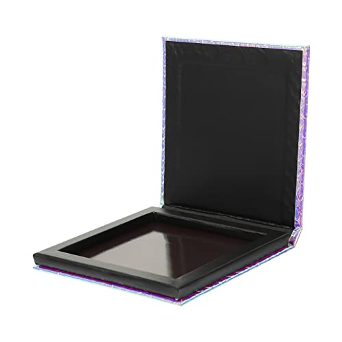 Beaupretty Magnetic Eyeshadow Palette - DIY Empty Makeup Box with Fish Scale Design for Eyeshadow, Blush & Cosmetics Storage | Perfect for Travel & Professional Makeup Artists