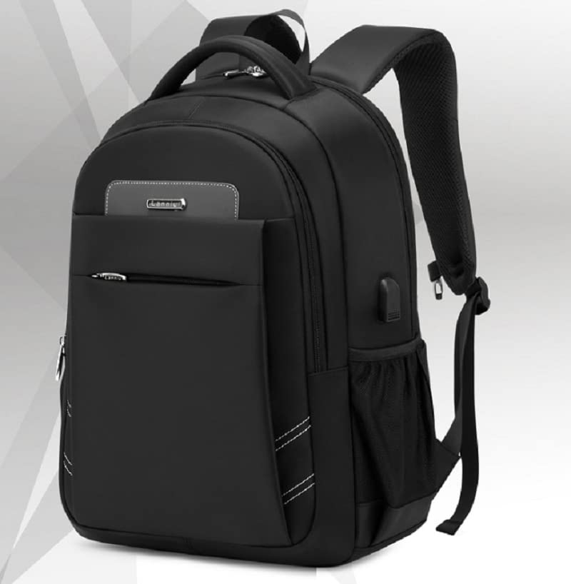15.6 Inch USB Charging Laptop Backpack - Water Resistant Business Travel Bag with Rain Cover - Perfect for School, Office & Commuting