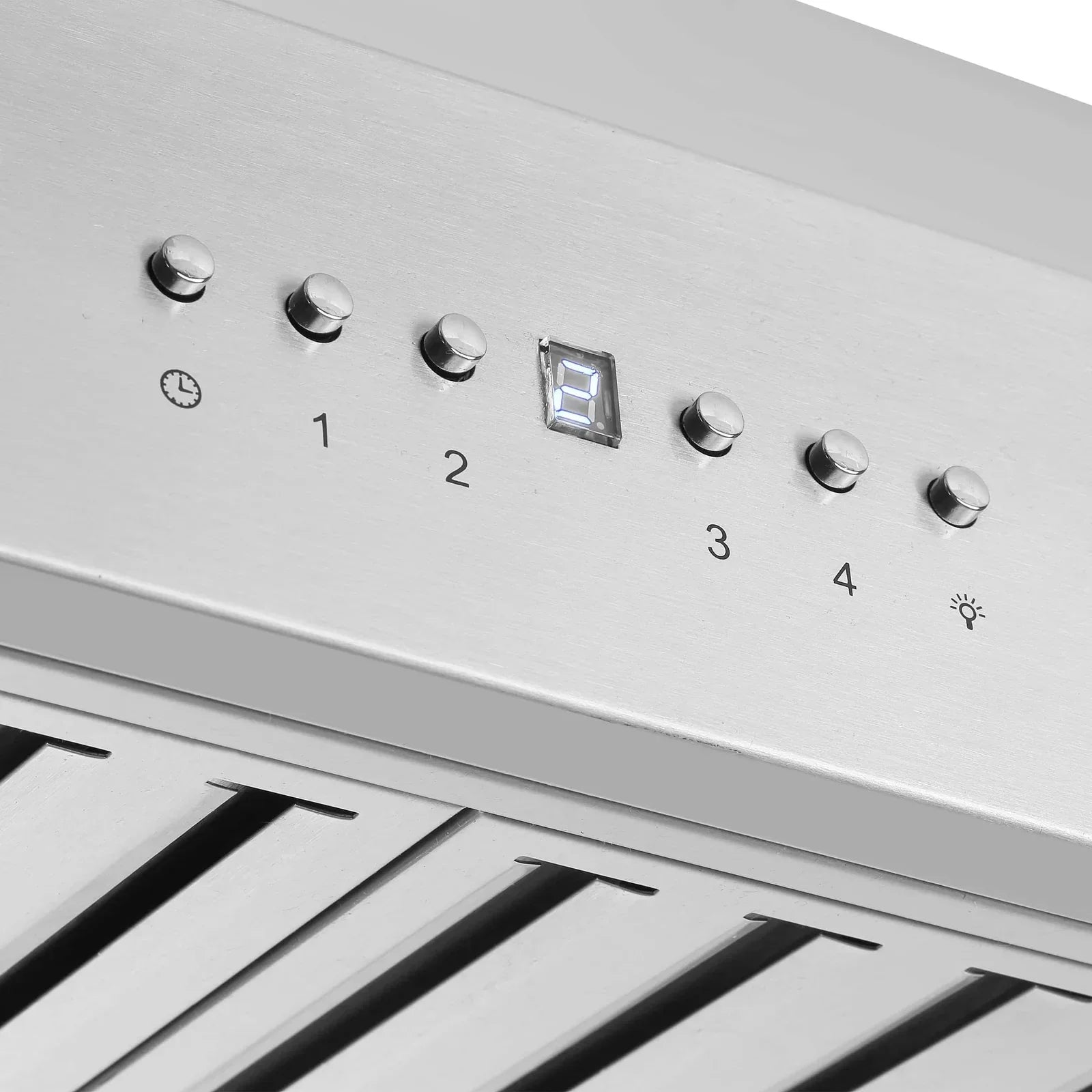 Forno 30 Inch 600 CFM Stainless Steel Wall Mount Range Hood - FRHWM5094 - Powerful Kitchen Ventilation for Smoke & Odor Removal - Perfect for Home Cooking & Grilling