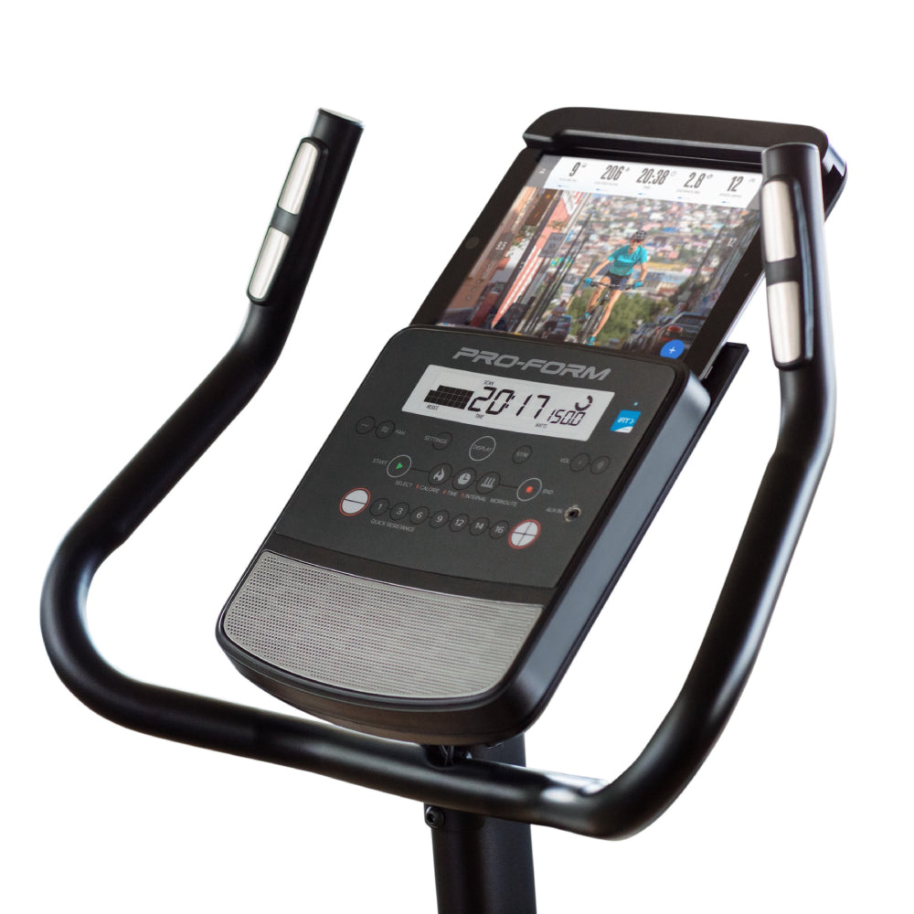ProForm Cadence U2.9 Indoor Cycling Bike - Stationary Exercise Bike for Home Gym, Cardio Workout & Weight Loss - Perfect for Small Spaces & Apartment Fitness