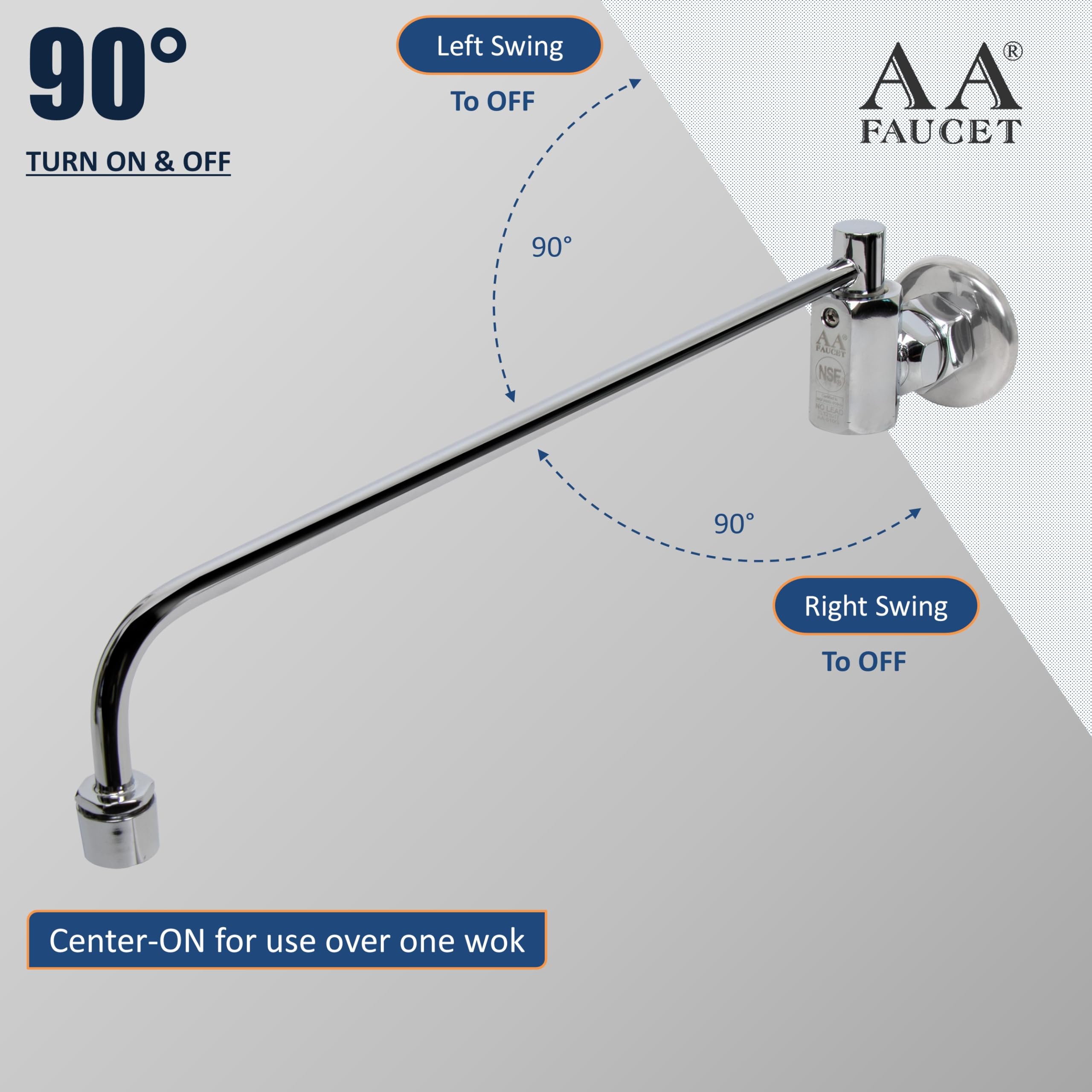 Commercial Automatic Faucet for Restaurant Kitchen - 14