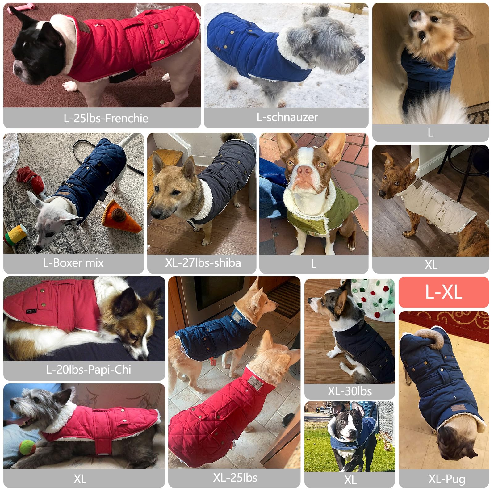 KYEESE Winter Dog Jacket - Windproof Padded Sherpa Dog Vest with Leash Hole for Small Dogs | Cold Weather Coat for Chihuahua, Pomeranian, Yorkie | Outdoor Walking & Winter Adventures (Yellow)