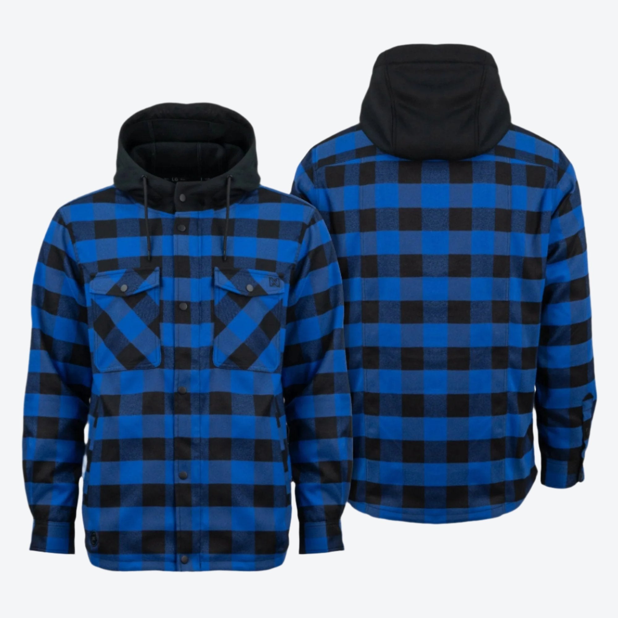 Cozy Flannel Heated Hoodie Jacket for Men & Women - USB Electric Warming Winter Coat - Perfect for Outdoor Activities, Camping, and Cold Weather