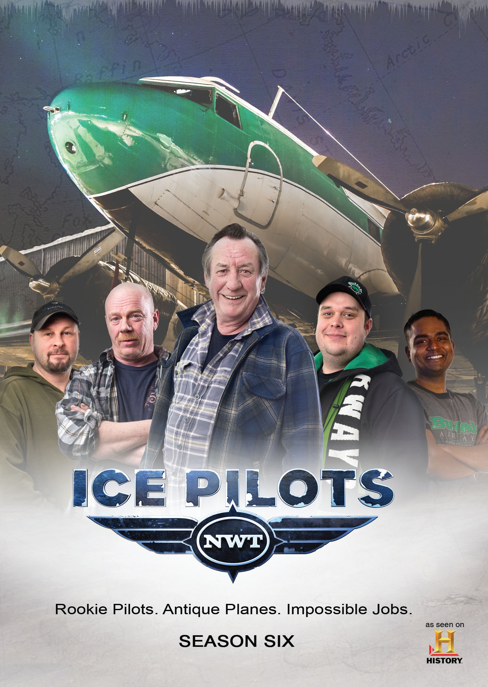 Ice Pilots NWT - Season 6 DVD | Aviation Reality TV Series | Perfect for Aviation Enthusiasts & Documentary Lovers