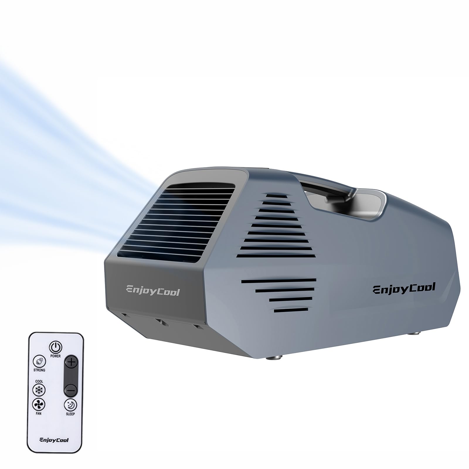 2380BTU Portable Air Conditioner - Fast Cooling Outdoor AC Unit for Tents, Camping & RVs | Built-in Cool/Fan/Sleep Modes | 24V 220W Low Power Consumption | Perfect for Summer Outdoor Adventures & Emergency Cooling
