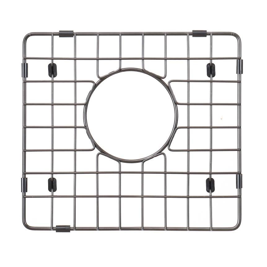 STARSTAR 15x15x9 Inch Black Matte Stainless Steel Single Bowl Kitchen Sink - Drop-in/Topmount Workstation Sink with Grid, Dark Cutting Board & Strainer - Perfect for Kitchen, Bar, Laundry, Office & Outdoor Use