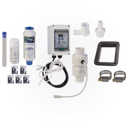 Genesis Blu Fusion Bromine Generator for Pools & Spas - Saltwater System for Clean & Safe Water - Perfect for Home & Commercial Use