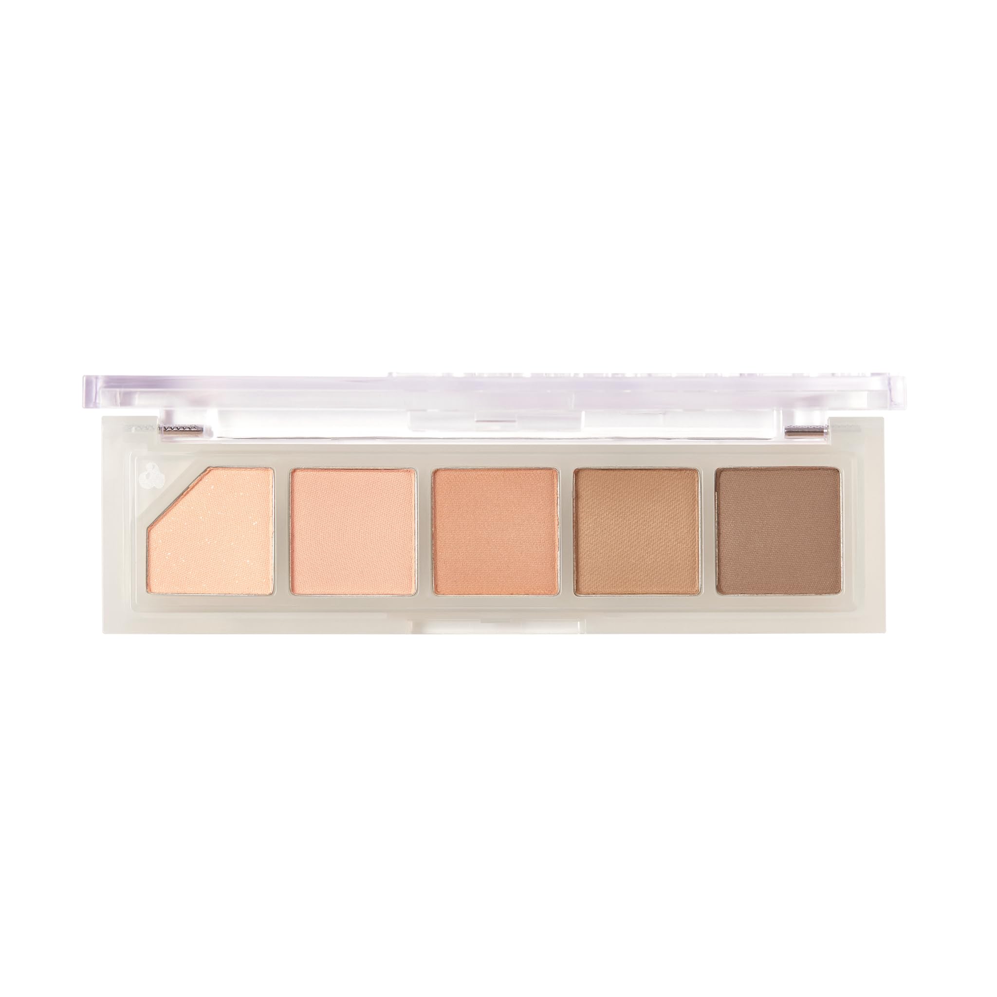 UNLEASHIA Mood Shower Face Palette - No.1 Vanilla Shower | Multi-Use Blush, Highlighter & Eyeshadow | Perfect for Everyday Makeup & Special Occasions