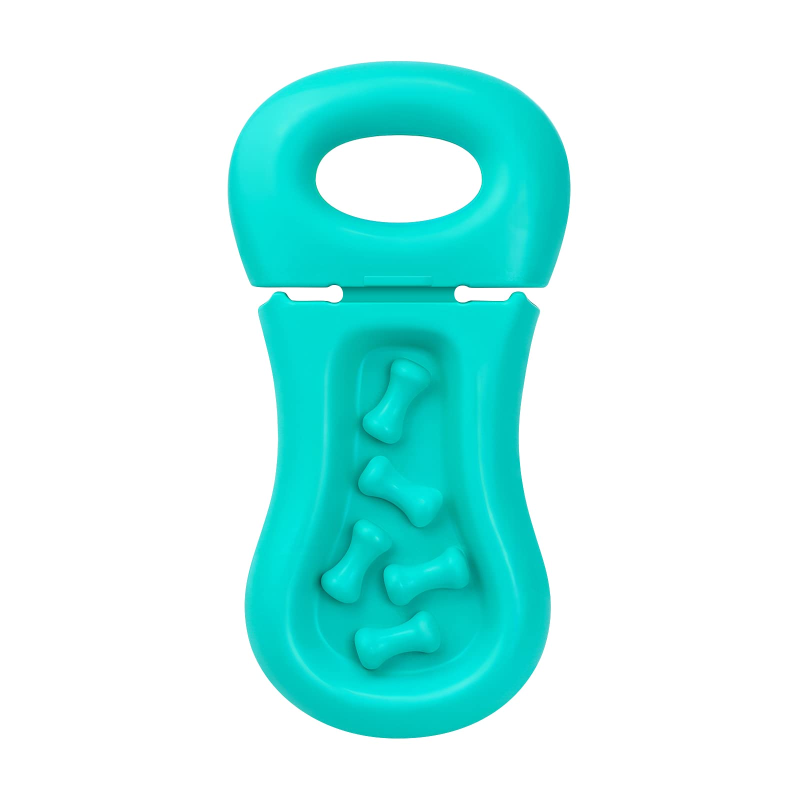 DerYEP Dog Groov Training Toy - Slow Feeder & Treat Dispenser for Crate Training - Peanut Butter Puzzle Toy for Dogs - Perfect for Anxiety Relief & Mental Stimulation During Mealtime & Playtime
