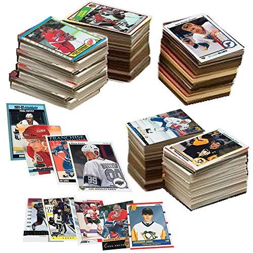 600 Hockey Cards Collection - Rookies, Stars & Hall-of-Famers | Perfect Sports Gift for Collectors & Fans | Great for Trading, Display & Investment