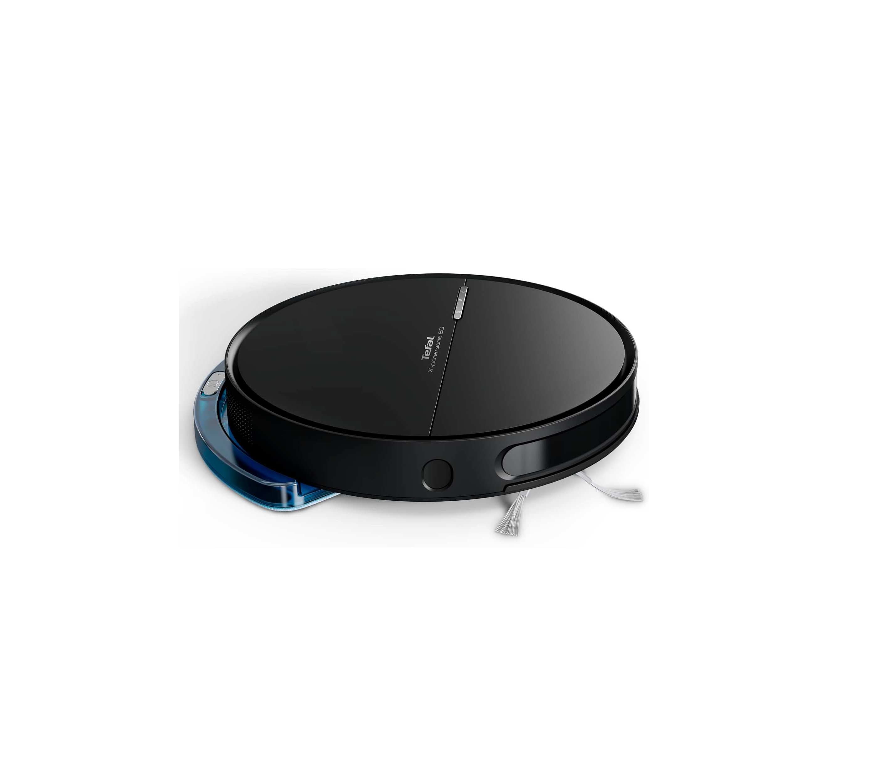 Tefal X Plorer 2-in-1 Robot Vacuum and Mop Cleaner, Ultra Slim Series60 - Smart Home Cleaning for Hardwood Floors & Carpets