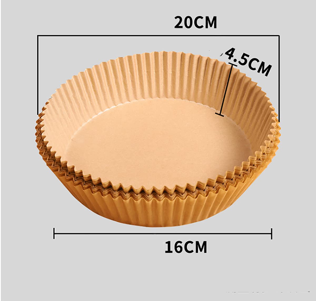 1000 Pcs Air Fryer Disposable Paper Liners - Non-Stick Unbleached Parchment Sheets for Frying, Baking, Cooking & Roasting | Oil-Proof & Microwave Safe | Perfect for Air Fryers, Ovens & Meal Prep