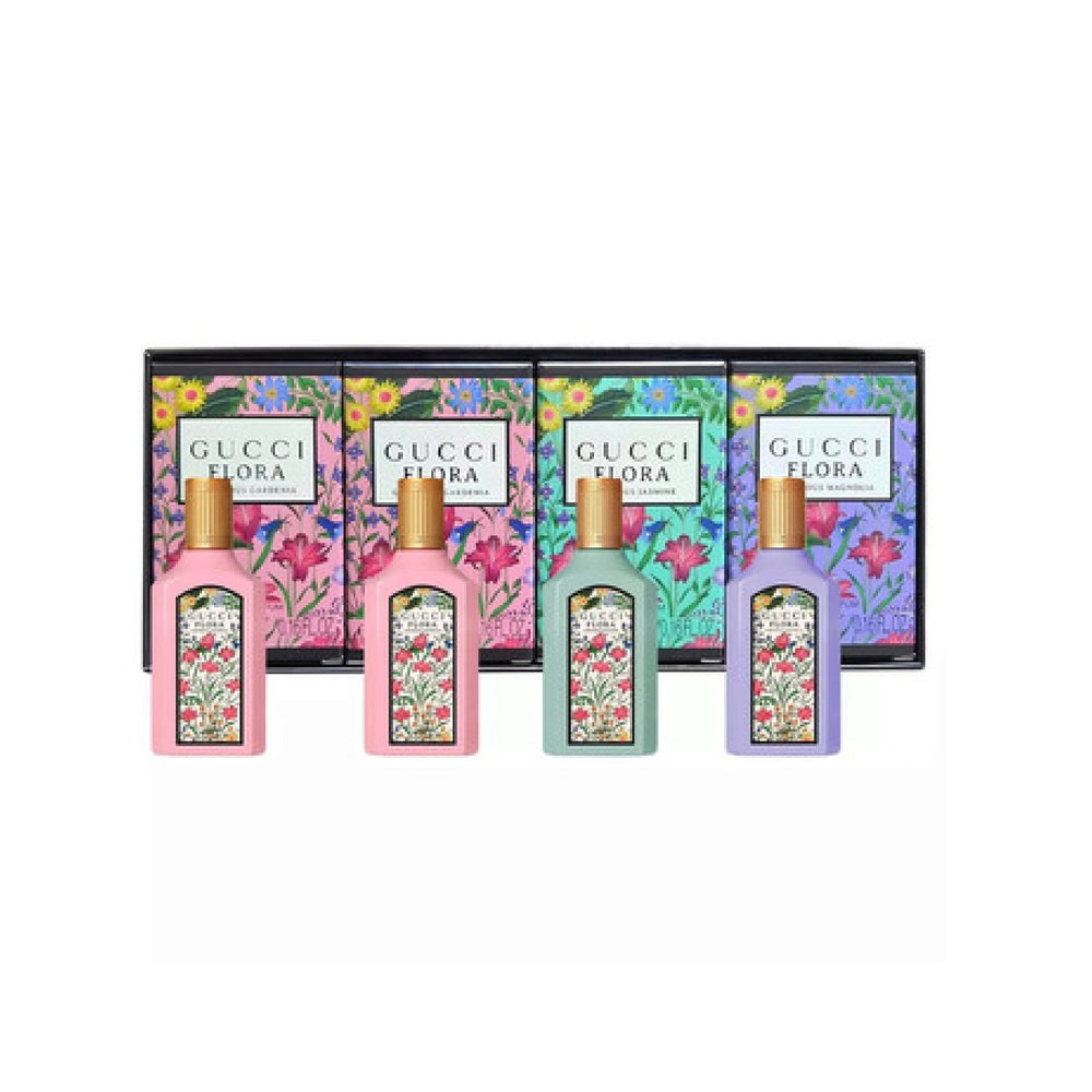 Mini Set of 4 Piece Eau De Parfum 4x5ml - Luxury Travel Perfume Gift Set for Women, Perfect for Daily Use, Office, Dating & Special Occasions