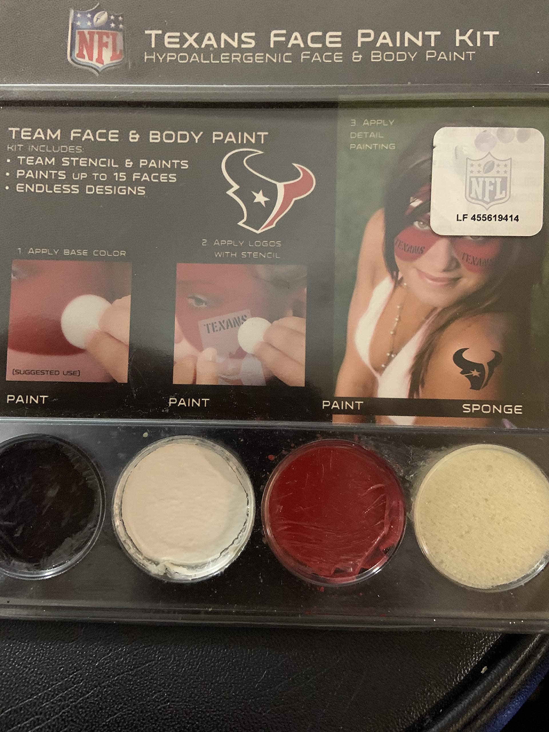 Hypoallergenic Face & Body Paint for Sensitive Skin - Safe for Kids & Adults - Perfect for Halloween, Cosplay & Sports Events