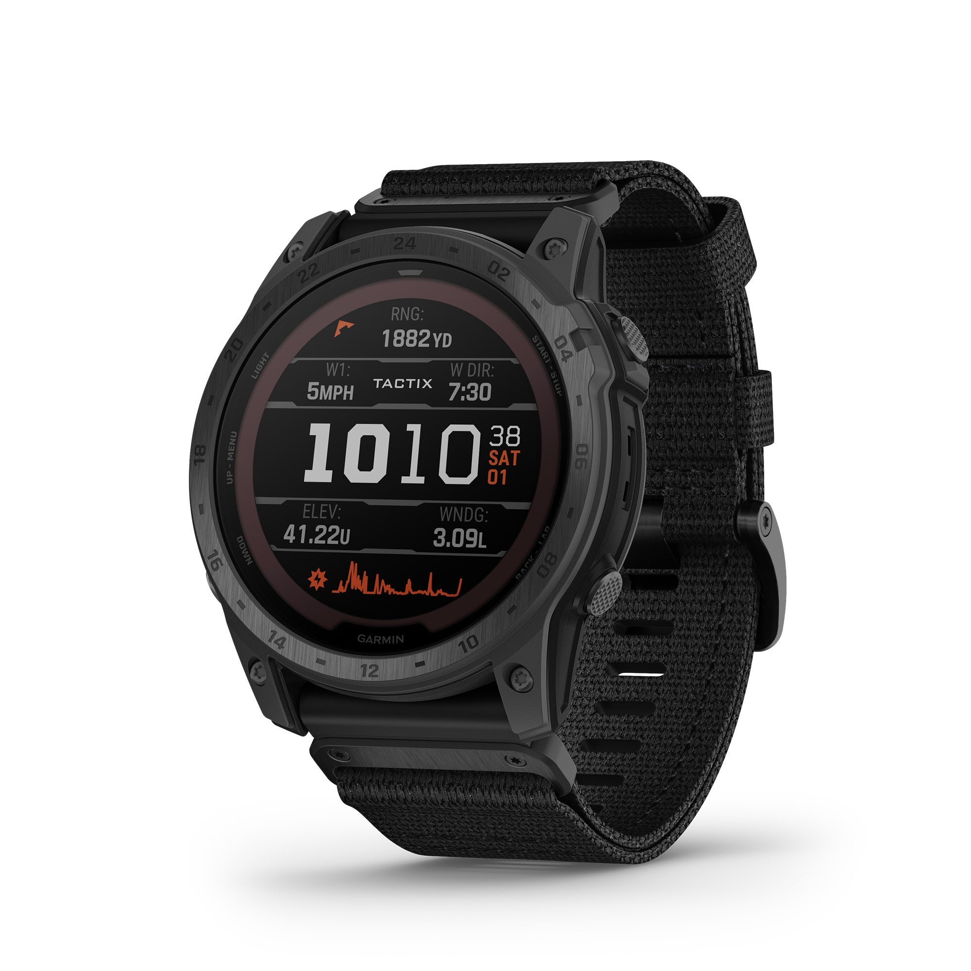 Garmin Tactix 7 Pro Ballistics Smartwatch - Military-Grade GPS Watch with Ballistic Calculator, Unlimited Battery Life for Tactical Operations, Hunting & Outdoor Adventures