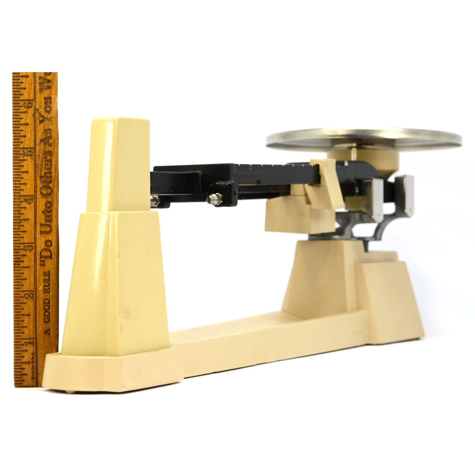 OHAUS TRIPLE BEAM BALANCE SCALE 700/800 Series - Precision Laboratory Scale with 3 Weights & Protective Case - Ideal for Science Labs, Classrooms & Chemistry Experiments