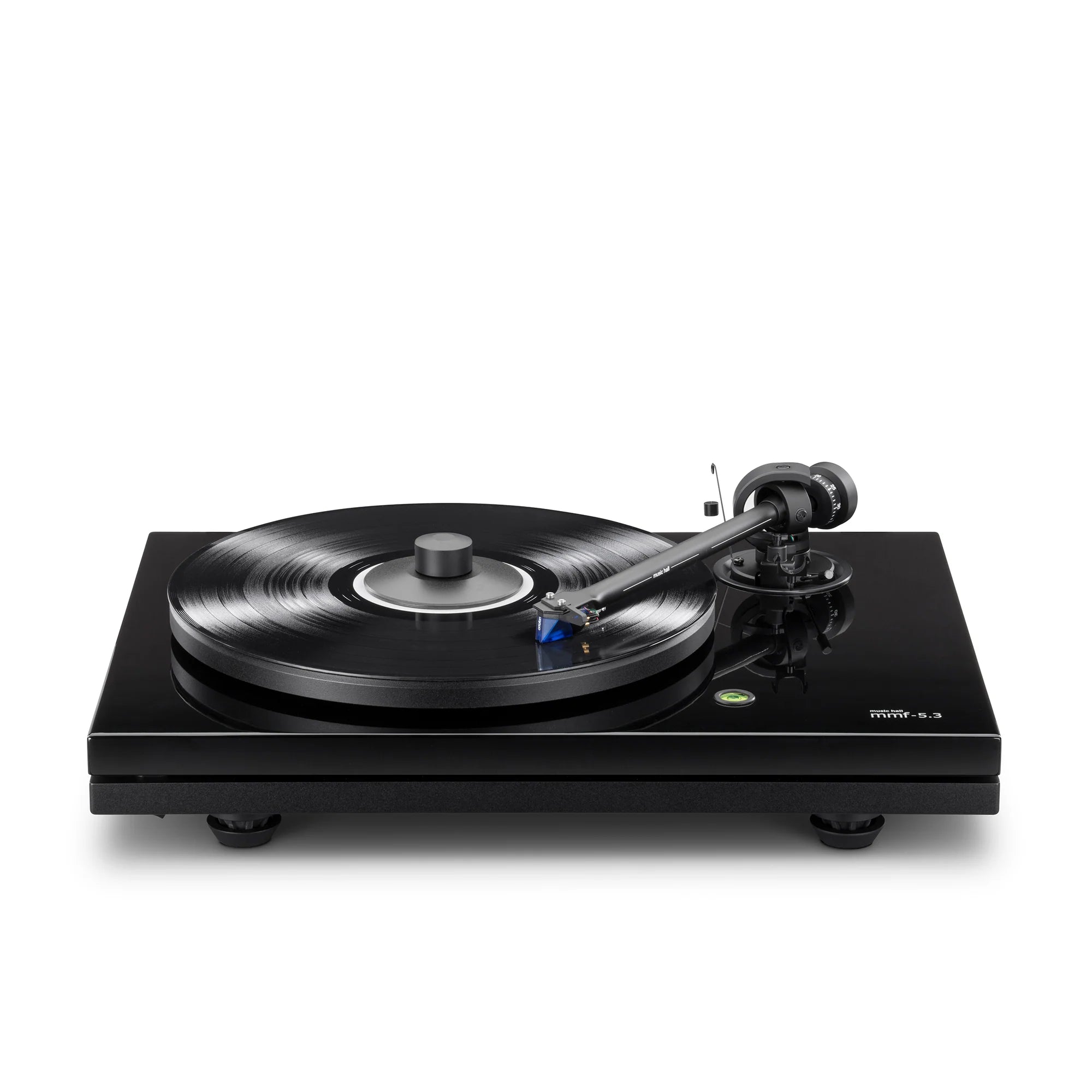 Music Hall MMF 5.3 Turntable - High Fidelity Vinyl Record Player with Belt Drive & Adjustable Tonearm - Perfect for Home Audio & DJ Setup