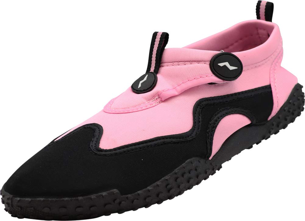 NORTY Wave Aqua Sock Water Shoes for Women - Quick-Dry Swim Beach Shoes with Non-Slip Sole - Lightweight Water Socks for Swimming, Surfing, Kayaking & Beach Activities