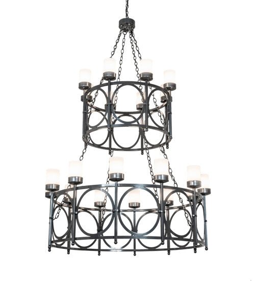 20-Light Crystal Chandelier for Dining Room - Elegant Modern Ceiling Light Fixture with LED Bulbs for Home Decor, Living Room, Bedroom, or Entryway