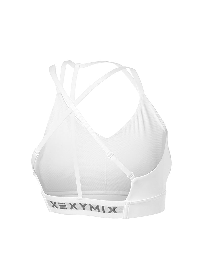 Black Label 360N 2-Way Adjustable Strap Sports Bra - Comfortable Support for Yoga, Running & Workouts