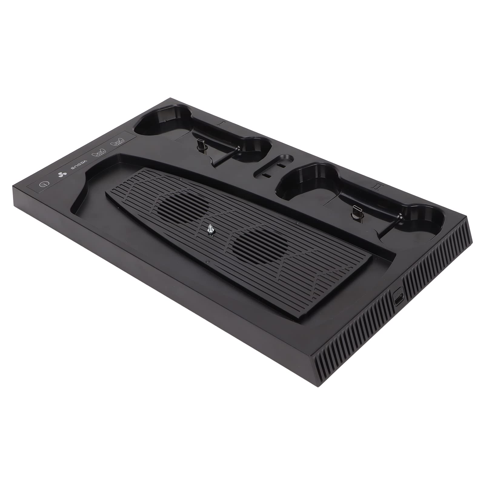 Vbestlife PS5 Cooling Stand with Dual Fast Charging, 3 USB Ports & LED Indicators - Enhanced Cooling for PS5 Console - Perfect for Gaming, Streaming & Long Play Sessions