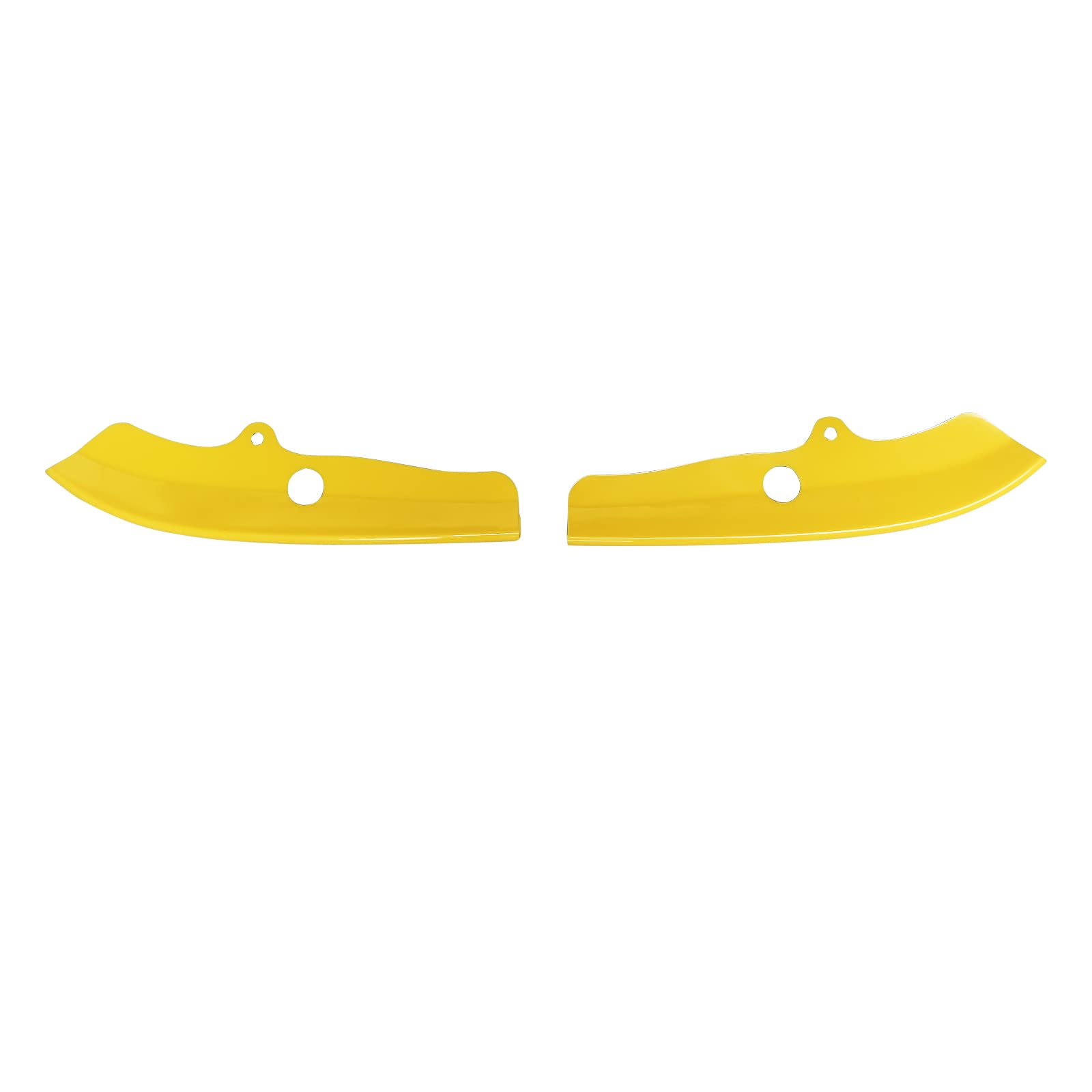 **Aggressive Yellow ABS Front Bumper Lip Protector & Splitter for 2015-2020 Dodge Challenger RT – Durable Protection & Stylish Upgrade for Street Racing & Car Shows**