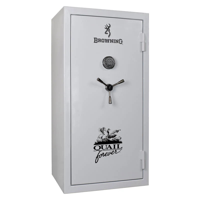 Browning SP33 QF Quail Forever Upland Edition Sporter Gun Safe - Secure Firearm Storage for Hunting & Outdoor Sports - Perfect for Bird Hunting & Field Protection