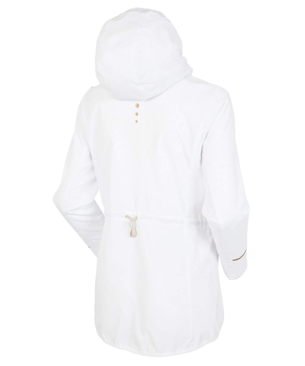Women's Blair Water Repellent Hooded Windbreaker Jacket - Lightweight Outdoor Windproof Raincoat for Hiking, Running & Travel