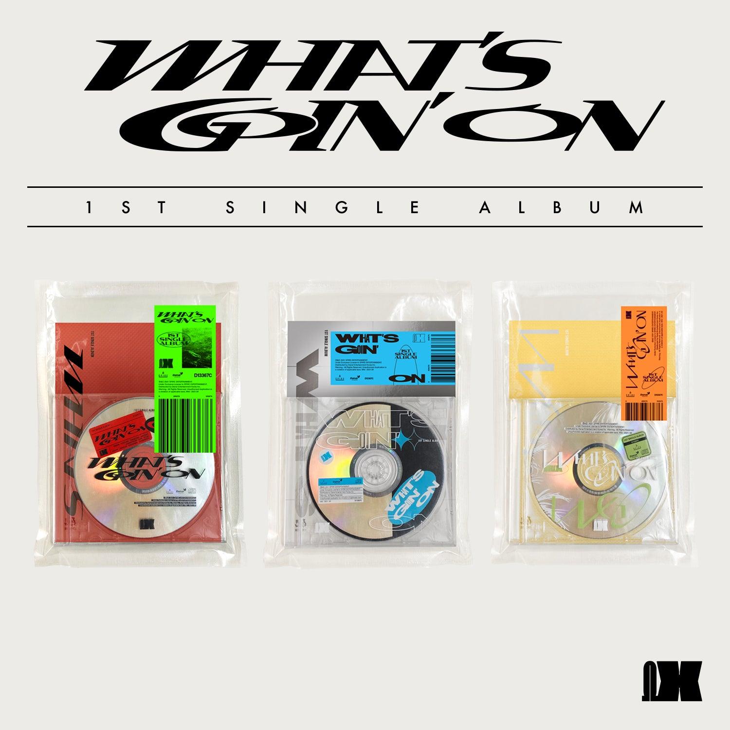 OMEGA X 1st Single Album 'WHAT'S GOIN' ON' - K-Pop Music CD for Fans, Collectors & New Listeners | Perfect for Gifts, Parties & K-Pop Collections