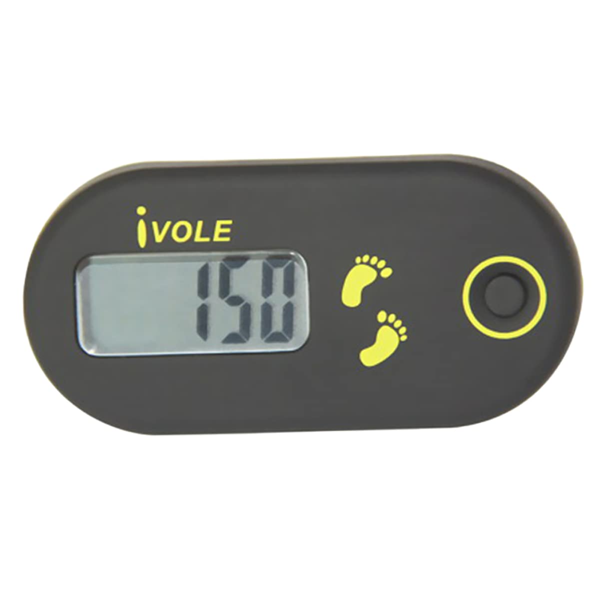 Digital Pedometer for Walking & Running - Step Counter, Calorie & Distance Tracker for Jogging, Sports & Fitness - Pocket Pedometer for Men & Women - Perfect for Gym, Hiking & Daily Activity Tracking