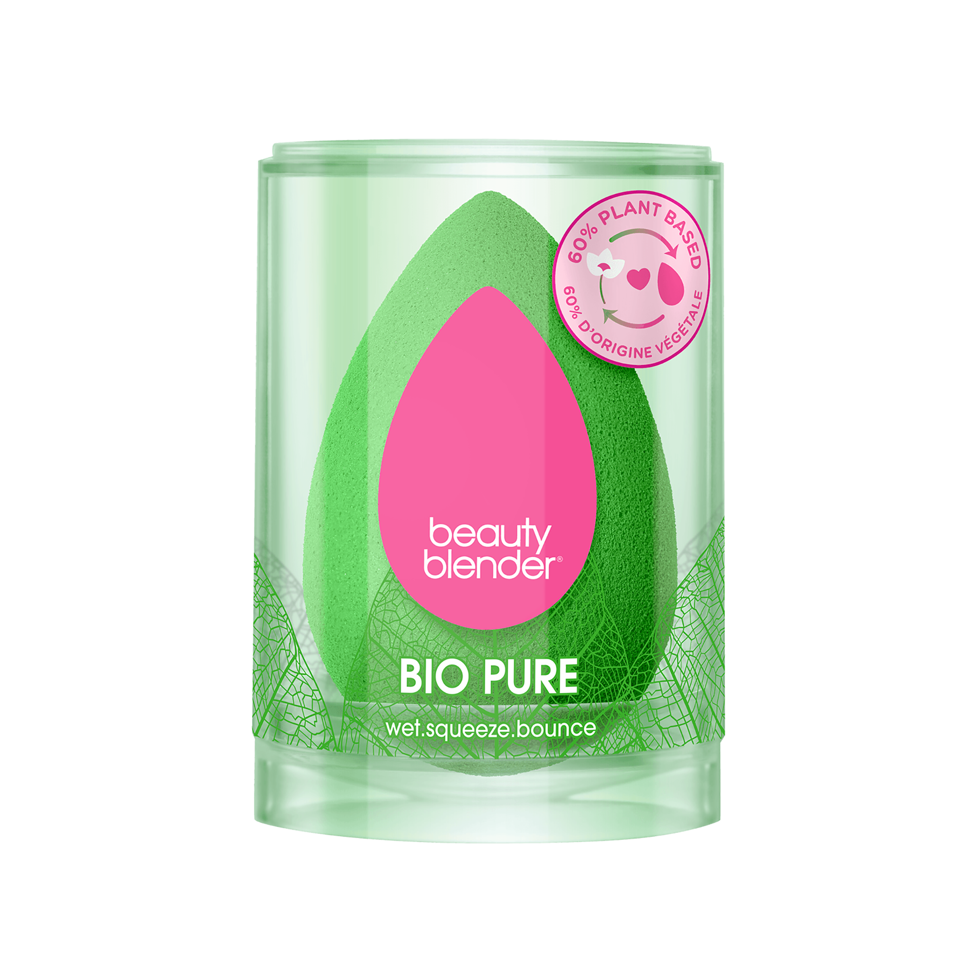 Beautyblender Bio Pure Makeup Sponge - Vegan & Cruelty-Free Blender for Flawless Foundation & Concealer Application - Perfect for Daily Makeup & Professional Use