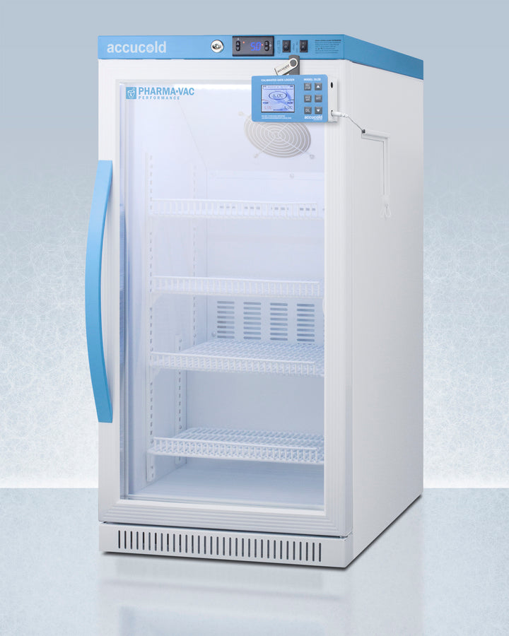 Accucold 2.83 Cu.Ft. Medical Vaccine Refrigerator with ADA Compliant Height - ARG31PVBIADADL2B - Perfect for Clinics, Pharmacies & Vaccine Storage