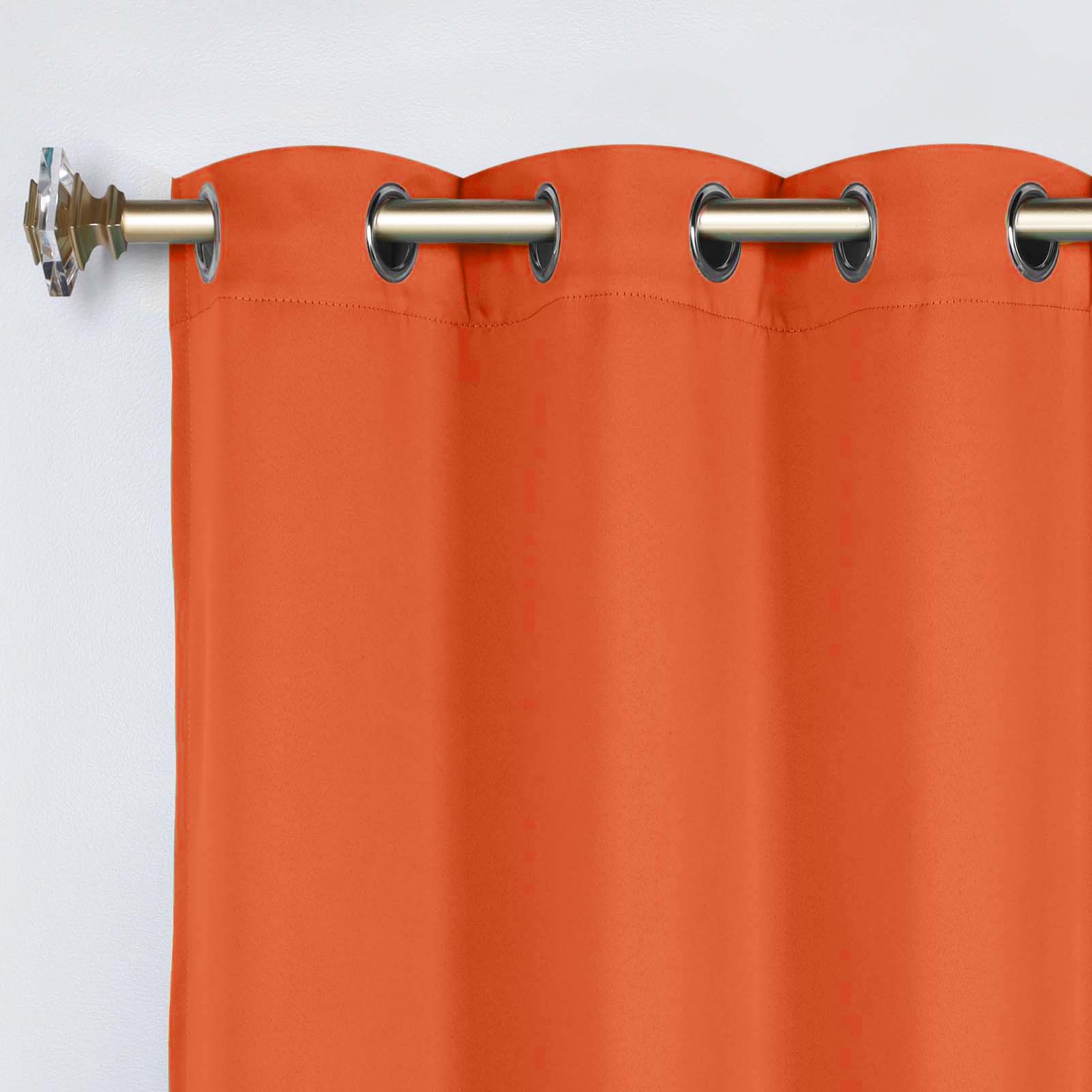 Classic Modern Solid Blackout Curtain Panels - Set of 2 for Bedroom, Living Room & Nursery - Light Blocking Thermal Insulated Window Drapes