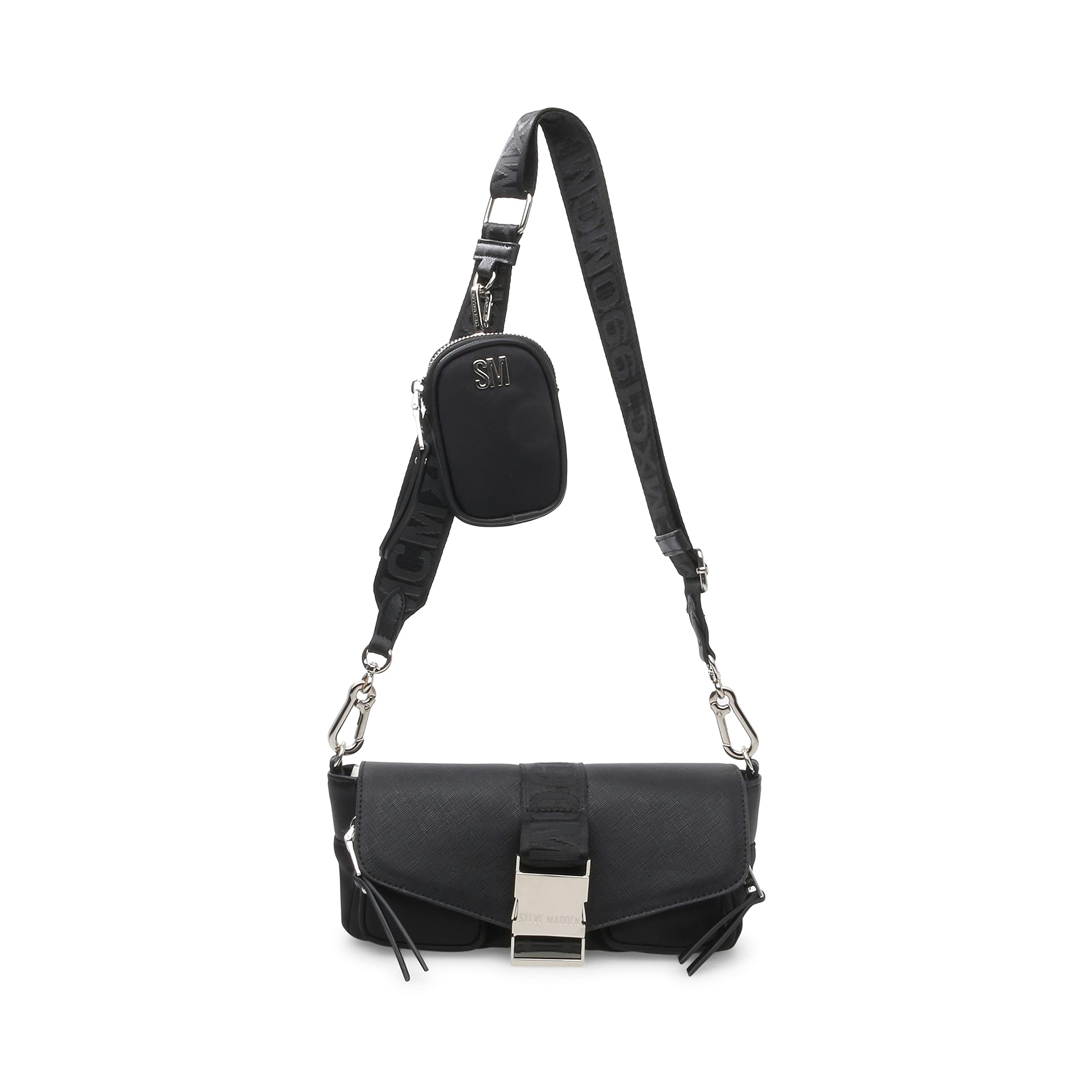 Steve Madden Move Utility Crossbody Bag for Women - Stylish & Functional Small Shoulder Purse - Perfect for Travel, Work, and Everyday Use