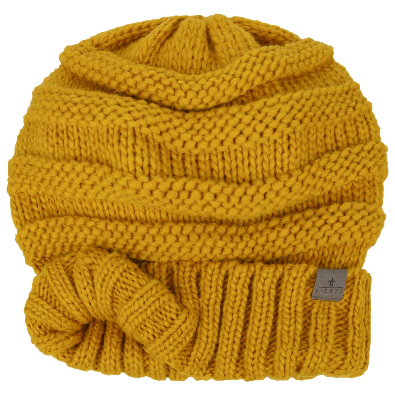 Lierys Long Beanie Knit Hat for Men & Women - Winter Warm Stretchy Slouchy Beanie - Cozy Soft Ribbed Knit Cap for Cold Weather - Perfect for Skiing, Hiking, and Outdoor Activities