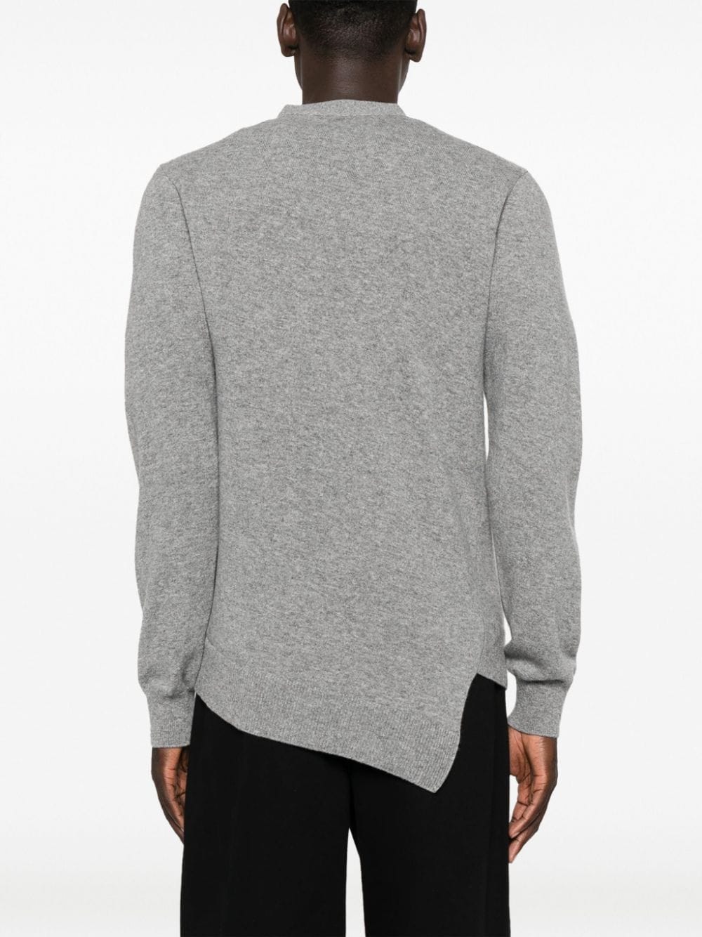 Comme des Garcons Grey Sweater for Women & Men - Stylish Unisex Pullover for Casual Wear & Fall Fashion