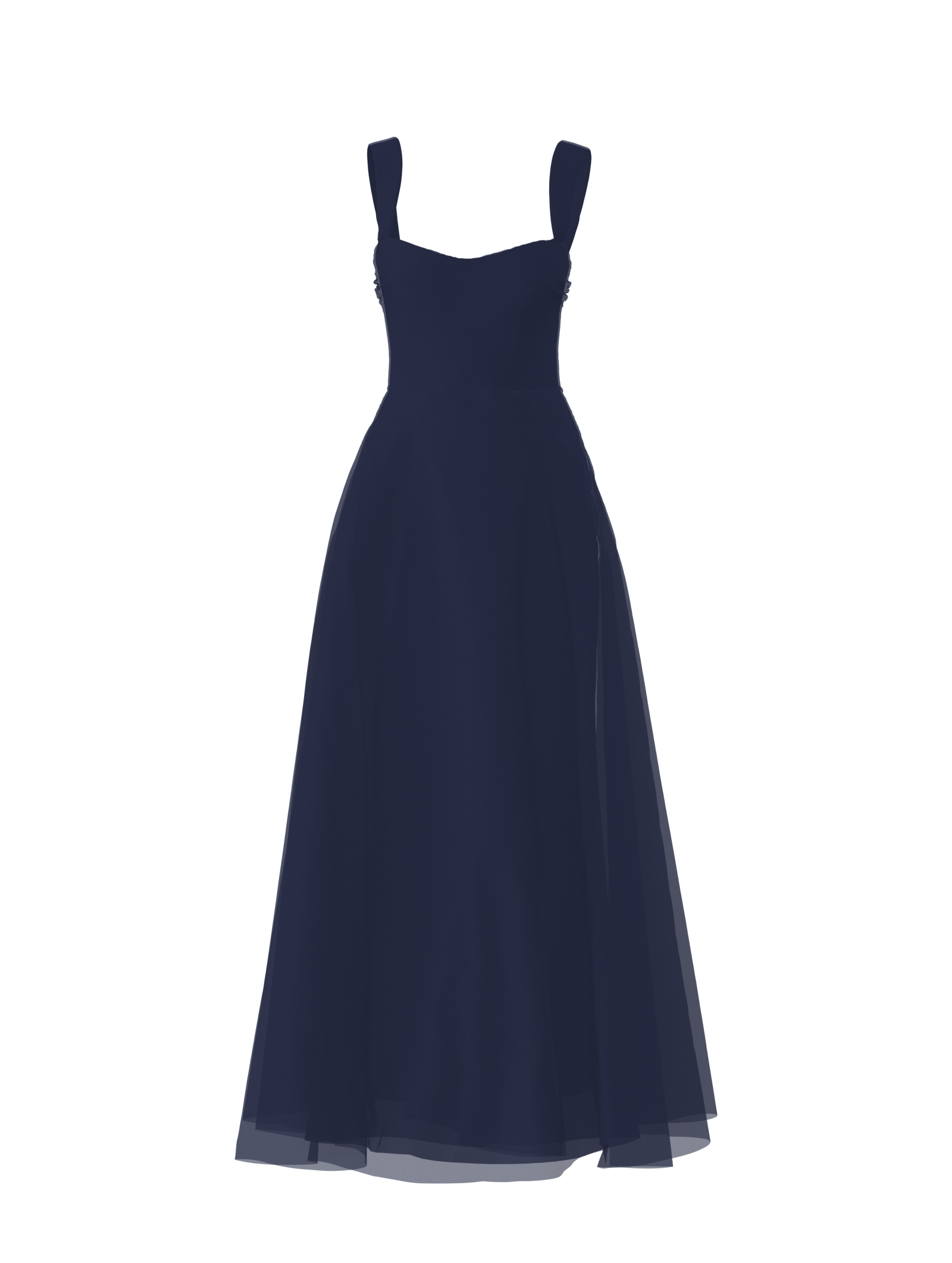 French Blue Alexis Bodice & Cerisa Skirt Set - Elegant Vintage Style Outfit for Parties, Weddings, and Special Occasions