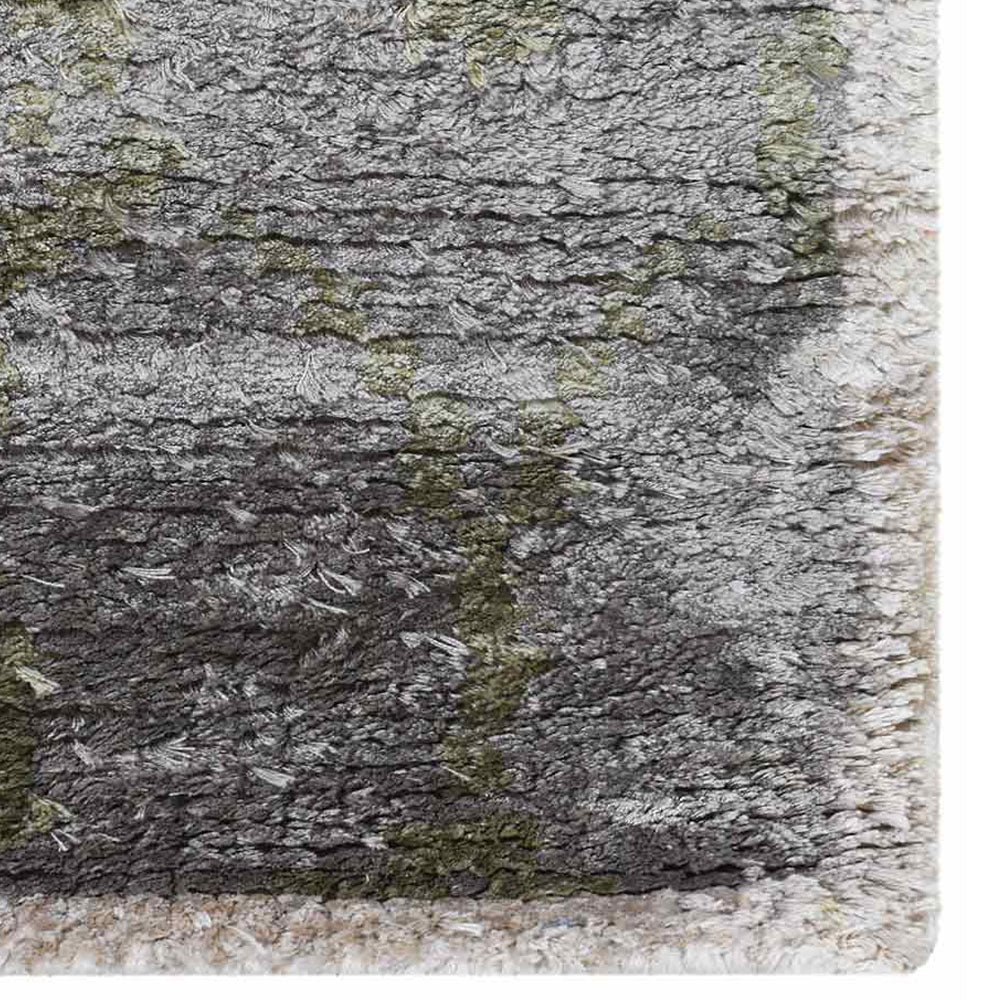 Hand Knotted Hypnotic Rug - Premium Bohemian Area Rug for Living Room, Bedroom & Home Decor