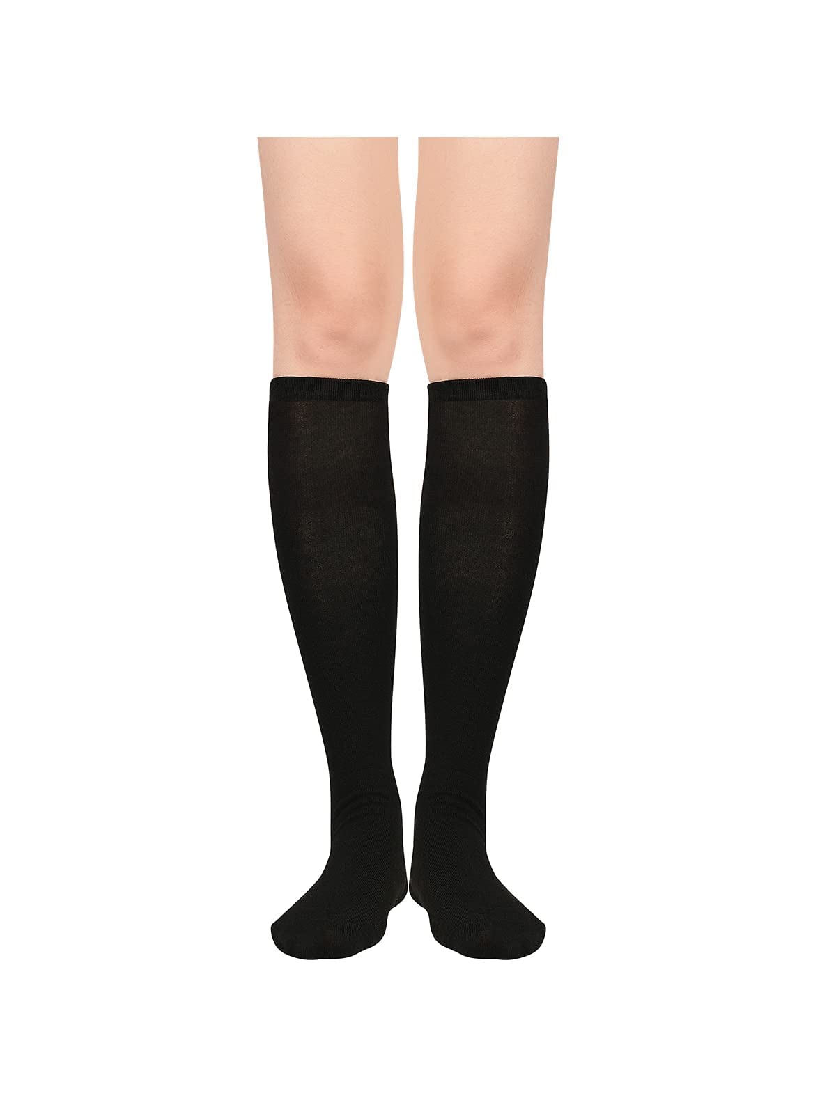 Century Star Women's Knee High Compression Socks - Athletic Running & Casual Wear - Breathable Long Tube Socks with Triple Stripes Design - Perfect for Sports, Workouts, and Everyday Comfort