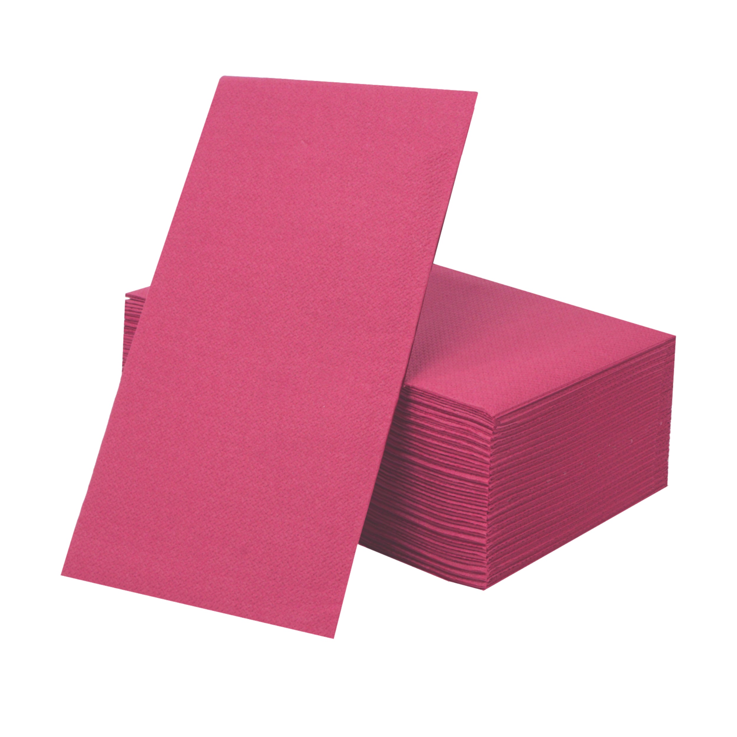Premium Linen-Like Disposable Paper Napkins - 50 Pack Fuchsia - Perfect for Buffets, Parties, Weddings & Formal Dining Events